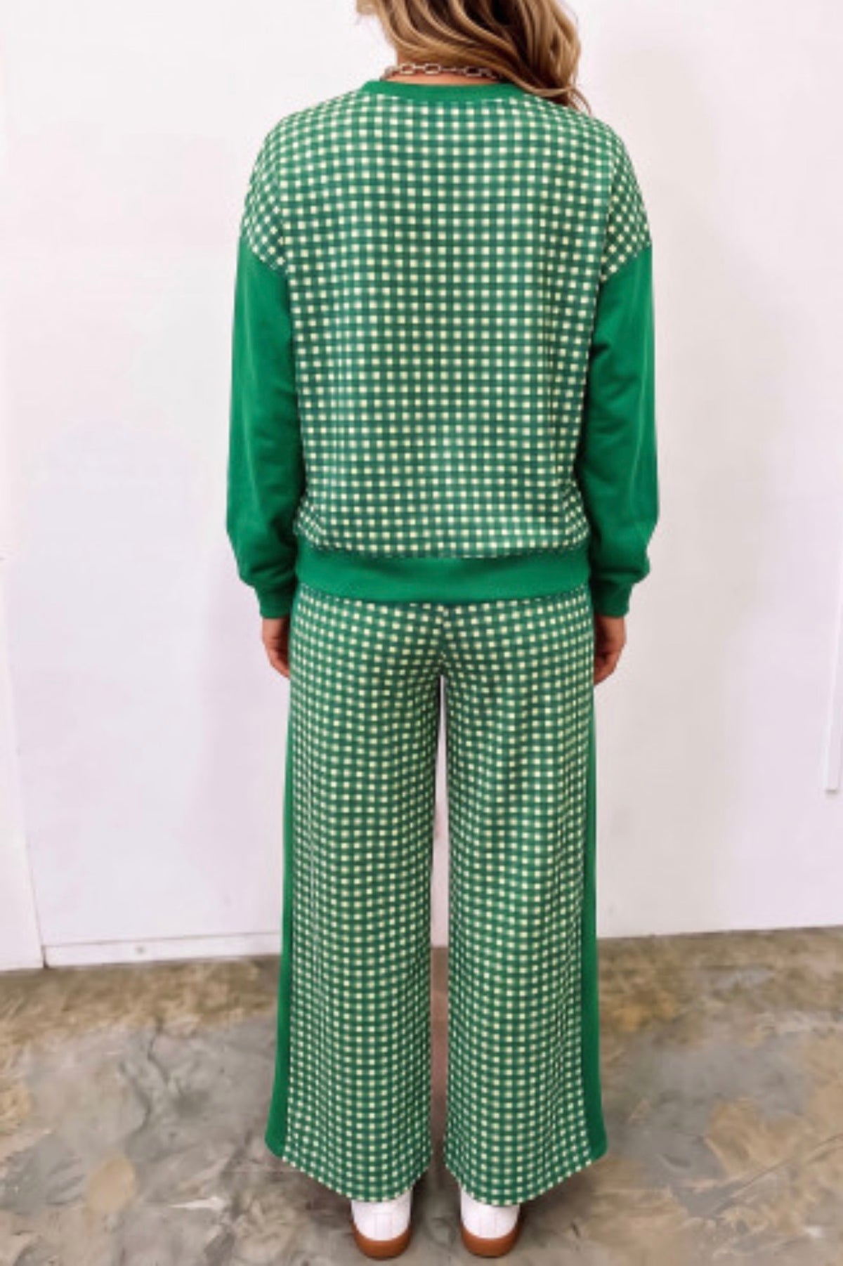 TATUM GREEN PANT SET