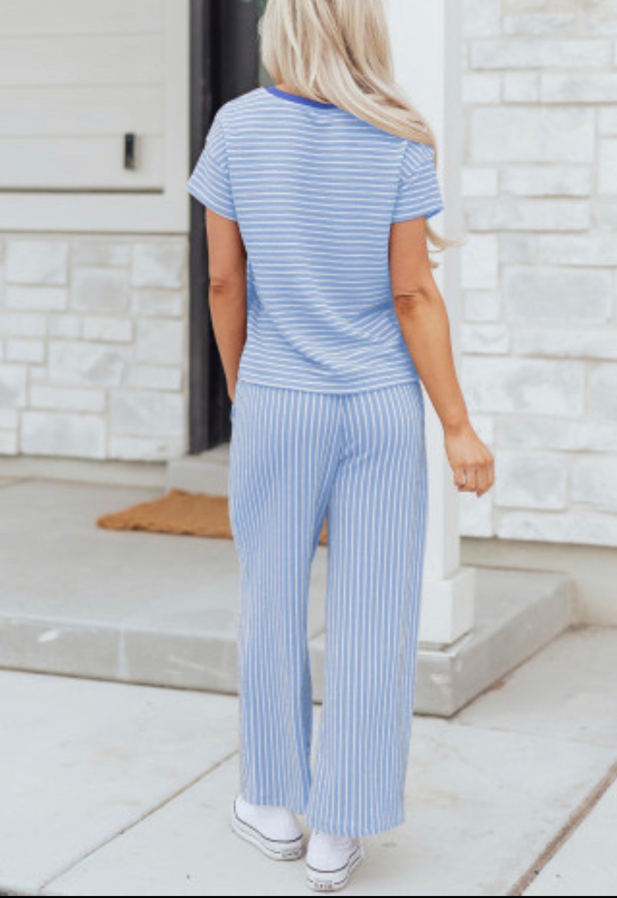 STRIPES FOR DAYS PANT SET