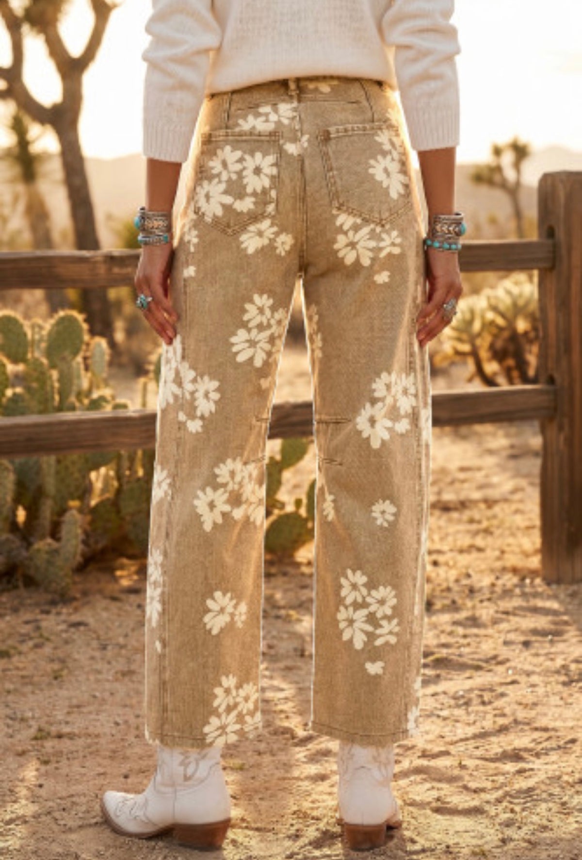 FIELD OF FLOWERS JEANS