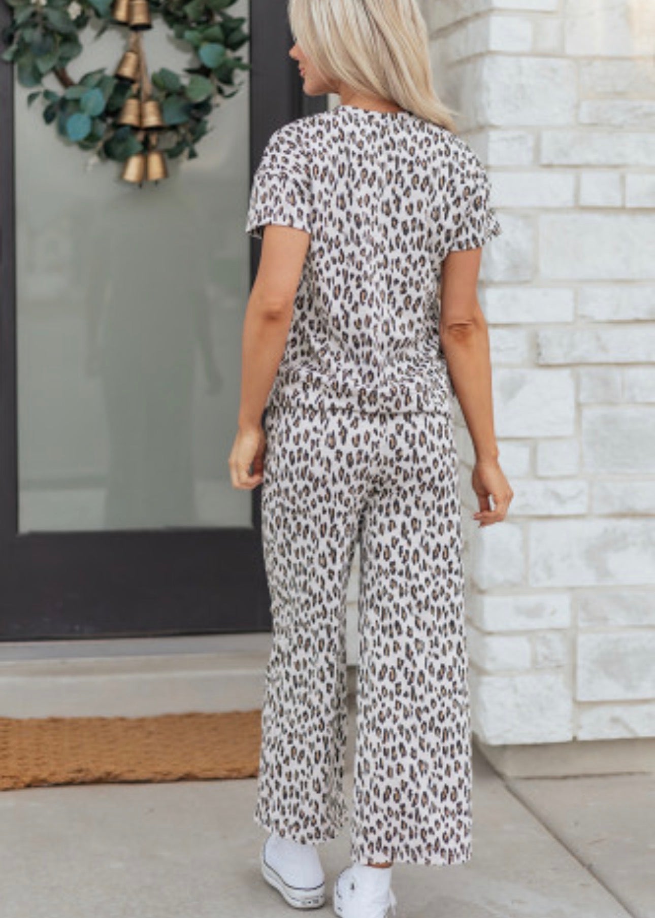 TANNA LEOPARD PANT SET