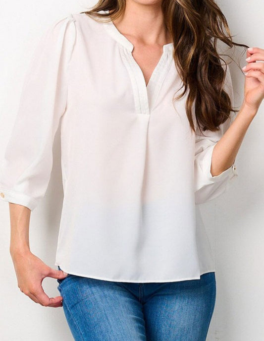 PERFECT CLARITY BLOUSE