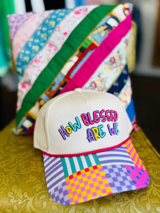HOW BLESSED ARE WE BALL CAP