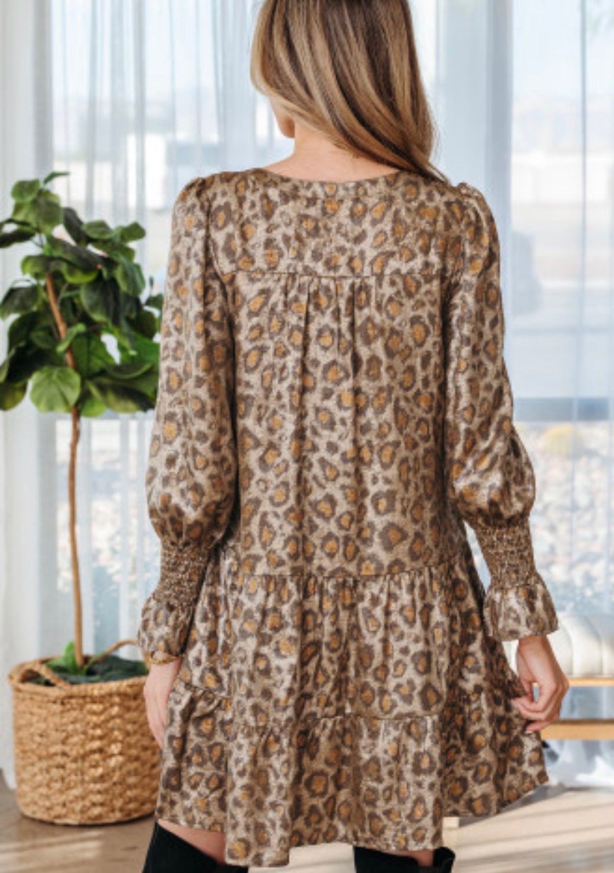 AS YOU WISH LEOPARD DRESS