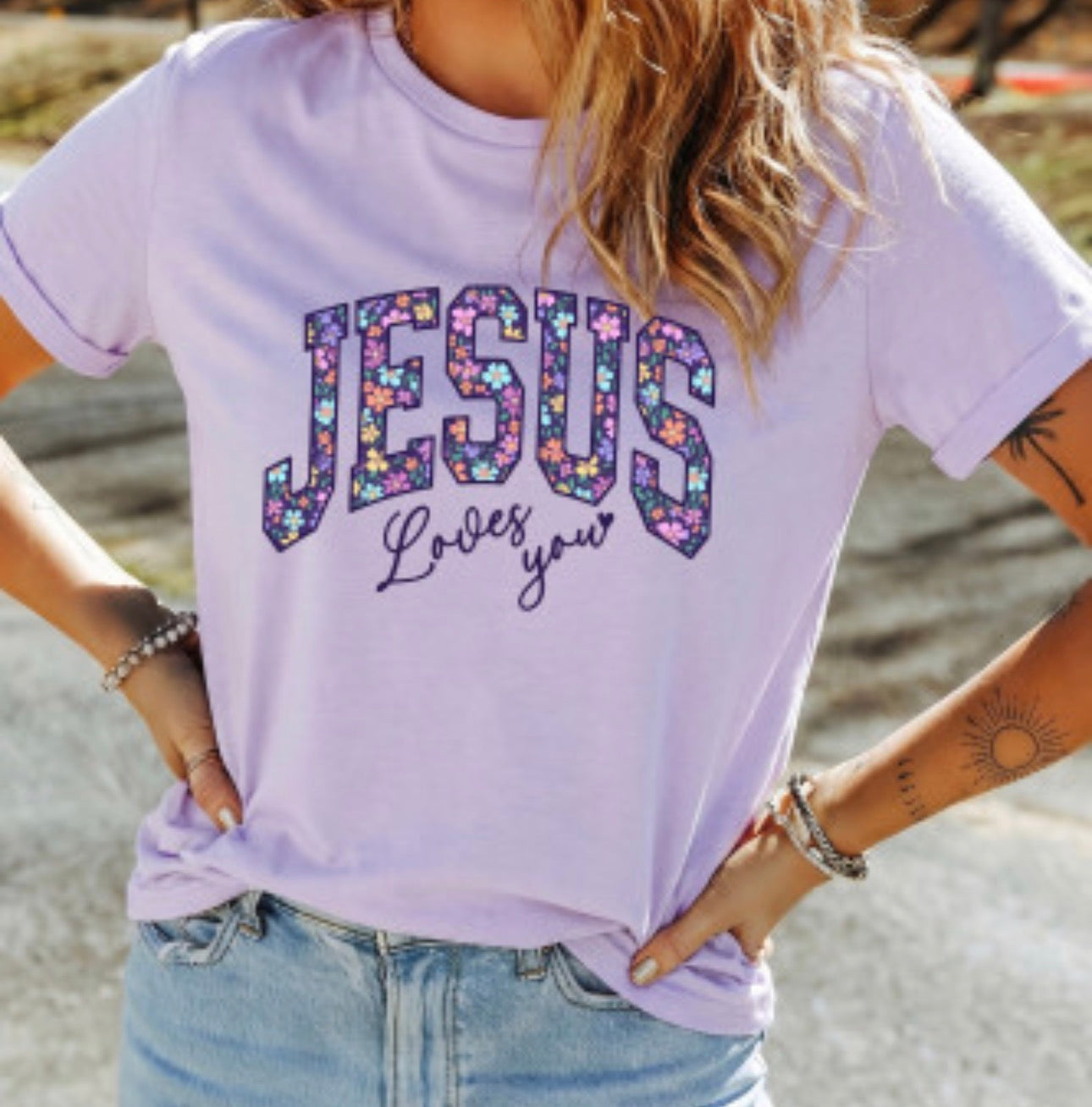 JESUS LOVES YOU TEE