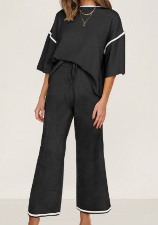 JUST PASSING THROUGH PANT SET