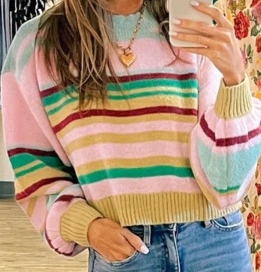 SWEATER OF MANY COLORS