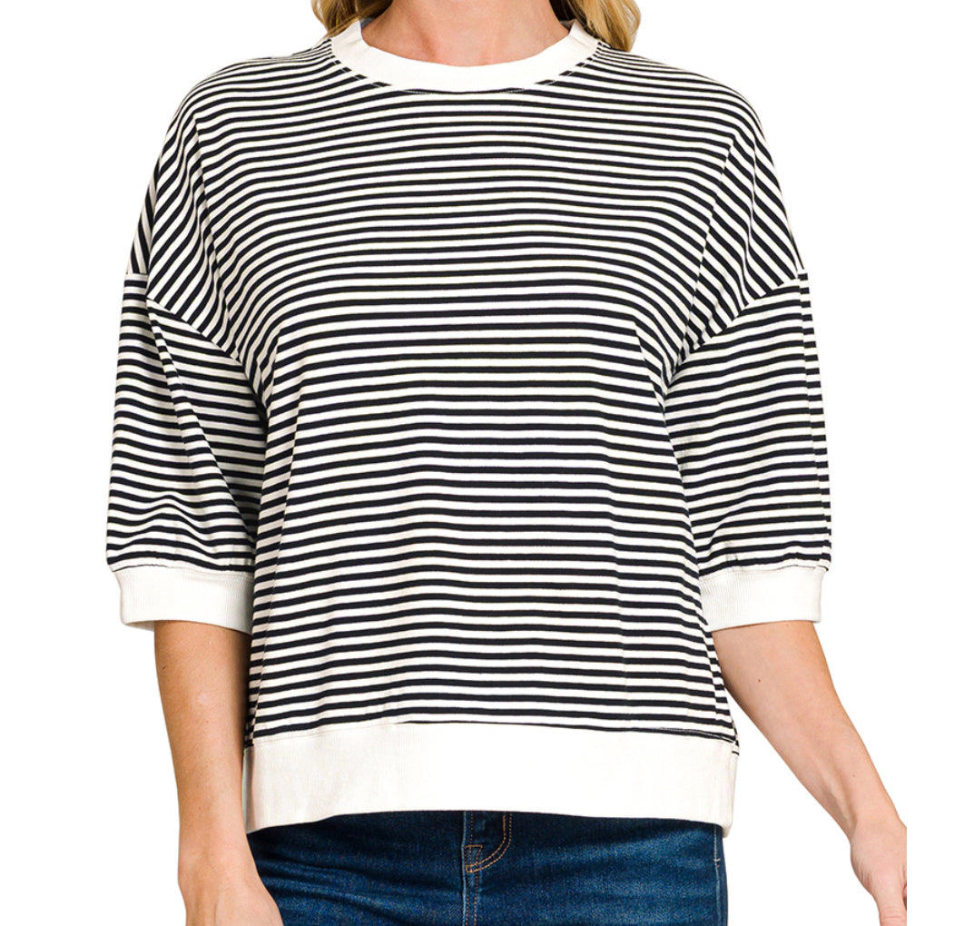 SCOUT STRIPED TOP