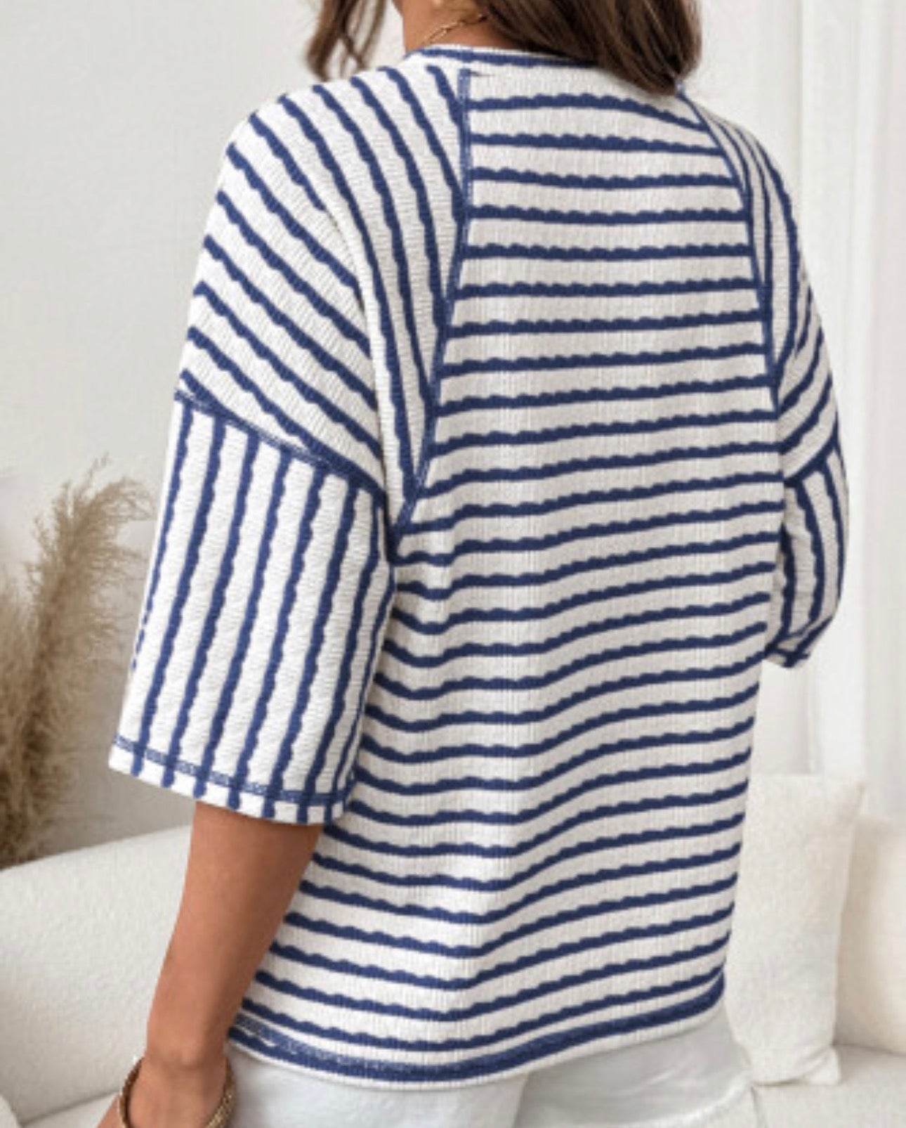 PUT TOGETHER STRIPE TOP