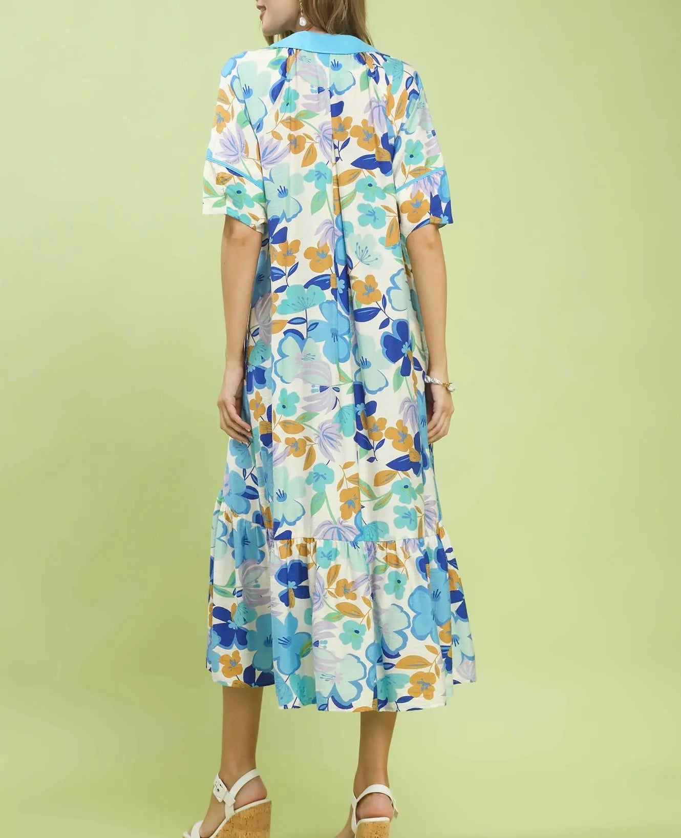 GARDEN PARTY MIDI DRESS