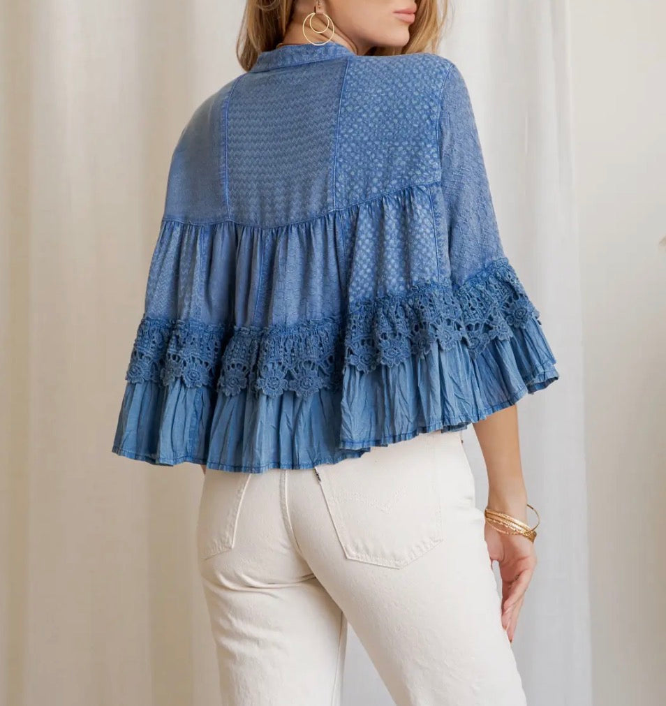 ASIRAL CROCHET SHRUG