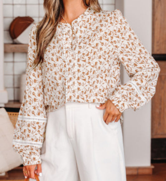 EDEN FLORAL BLOUSE