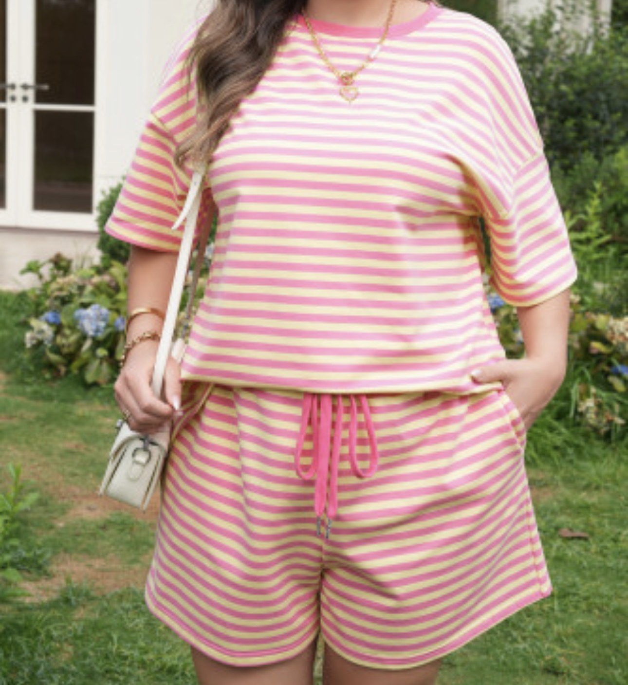 CURVY LAID BACK SHORT SET
