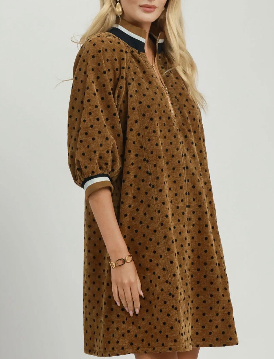 CONNECT THE DOTS SHIFT DRESS