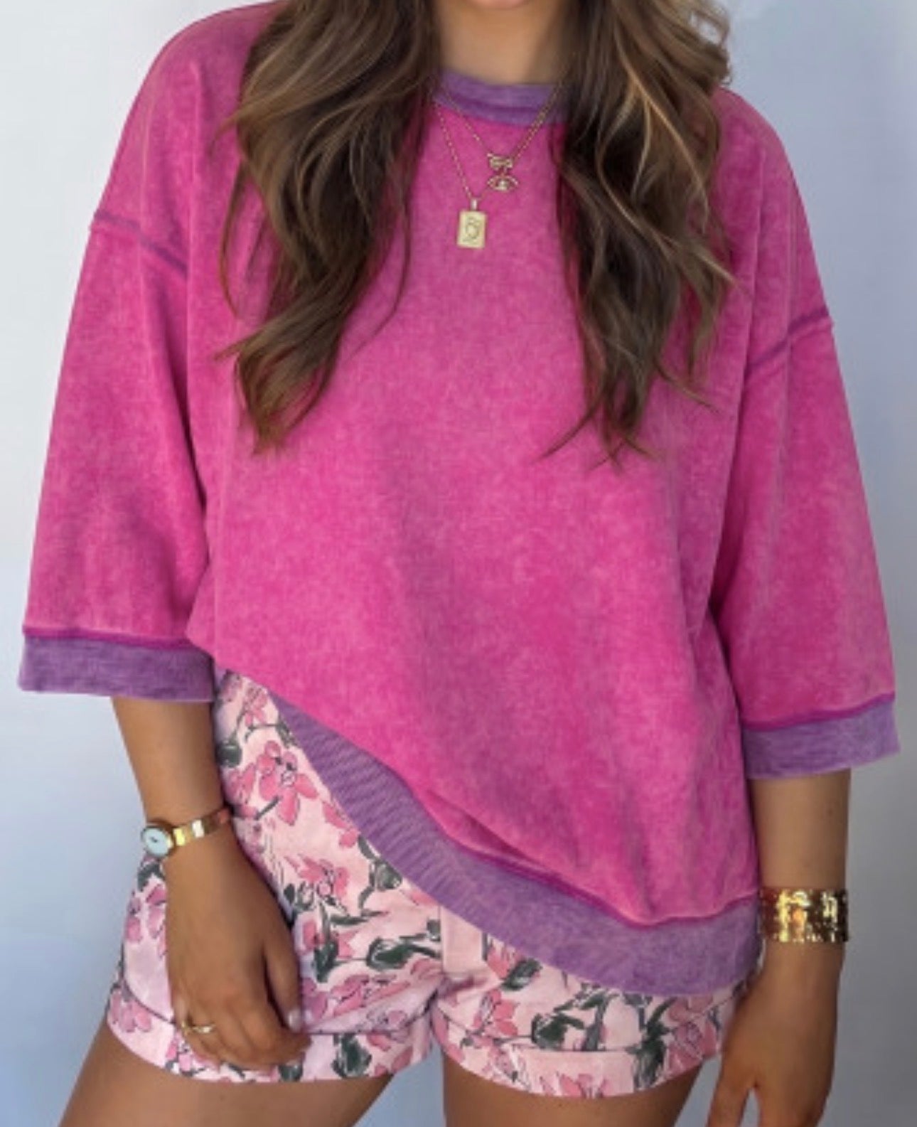 JENSEN PINK TOP
