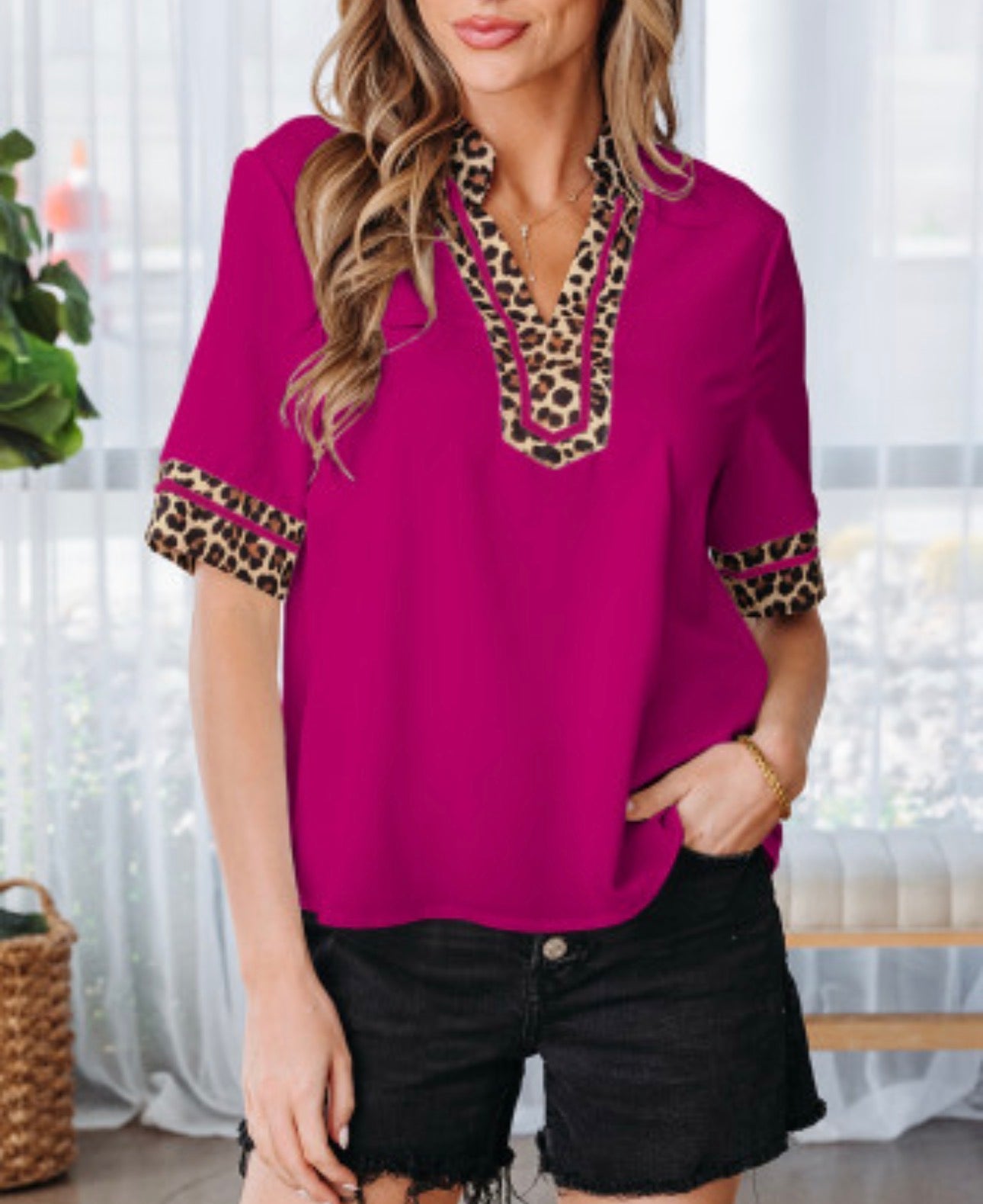HOPE LEOPARD TOP