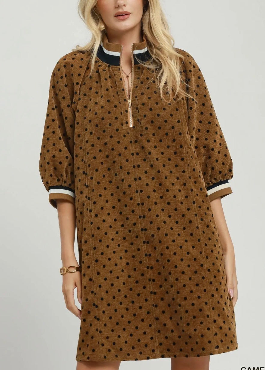 CONNECT THE DOTS SHIFT DRESS