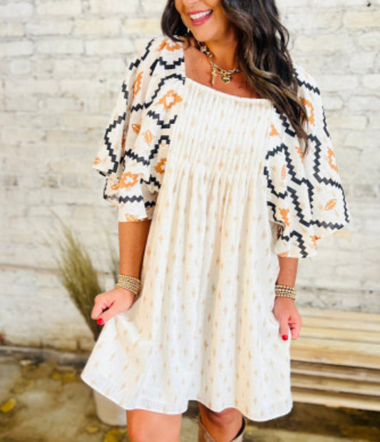 OUTLOOK ON LIFE MINI DRESS