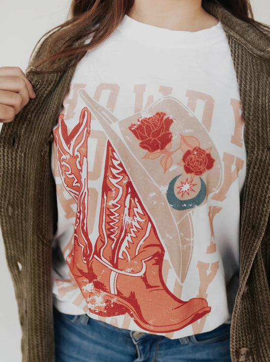 HOWDY GRAPHIC TEE