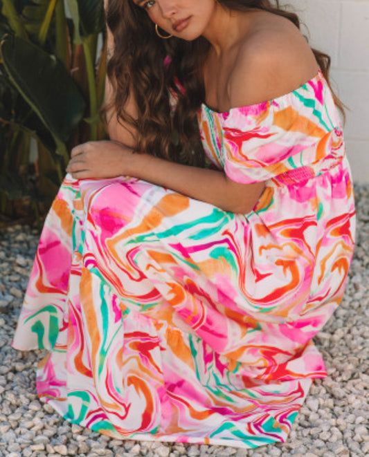BEACH STROLL MAXI DRESS